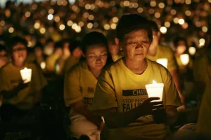 Candel Light Vigil For Those Who Are Tortured And Killed In China 1 300x200